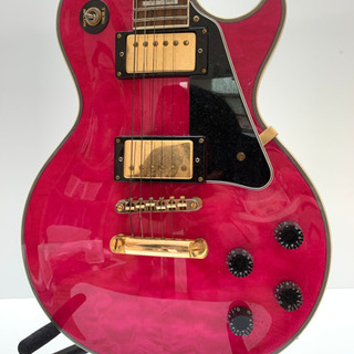 ピンクの、ギター