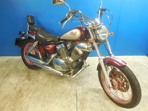 YAMAHA ビラーゴ250 赤/銀 激安配送キャンペーン 諸経費無し 消費者還元店 点検済み 当日お渡し可 自賠責加入で乗れます 横浜 都筑 宮前