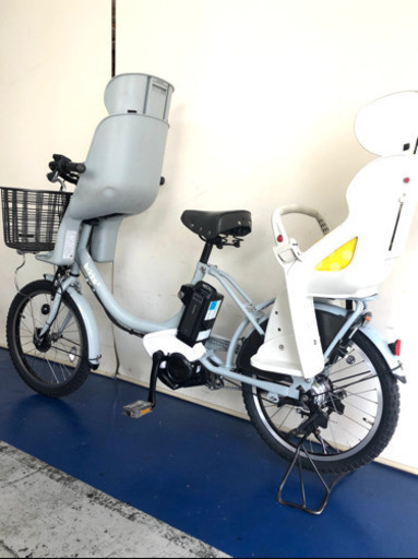 ブリヂストン ビッケ2 20インチ 3人乗り 8.7ah デジタル　電動自転車　電動アシスト