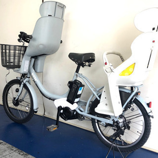 ブリヂストン ビッケ2 20インチ 3人乗り 8.7ah デジタル 電動自転車