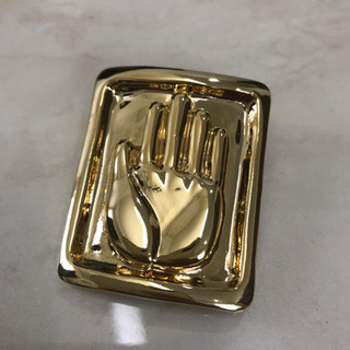 【ジョジョ】空条承太郎　手のひらブローチ（新品未使用）の画像