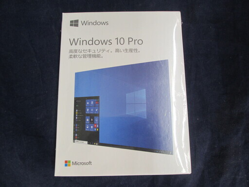 マイクロソフト　Windows Pro Windows10　未使用　未開封品