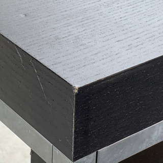 無料で！IKEA ネストテーブル◇2点◇ローテーブル◇サイドテーブル◇KLUBBO◇ブラック◇差し上げます。の画像