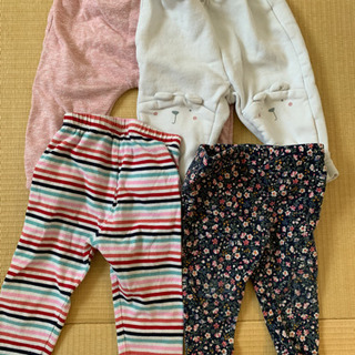 女児秋冬用ベビー服セットの画像