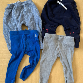 男児秋冬用ベビー服セットの画像