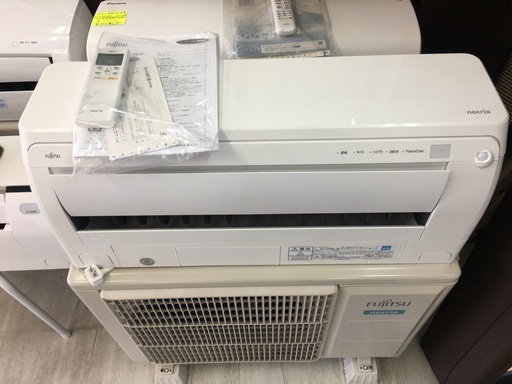 【標準工事代込】富士通ゼネラル11～17畳　AS-D40H-W　2018年製！！　お掃除ロボ付き！！　ノクリア