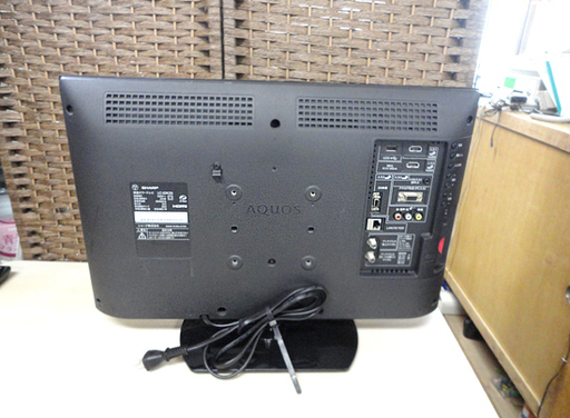 SHARP 液晶テレビ 22型 2015年製 LC-22K20 AQUOS シャープ アクオス ブラック 黒 TV☆ PayPay(ペ