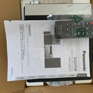 Panasonic CDステレオシステム　値段交渉可の画像