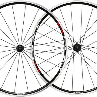 【未着用】シマノ ホイール WH-R501 前後ホイールセット ブラック 31285
