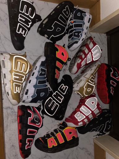 supreme シュプリーム　NIKE モアテン　シュプテン