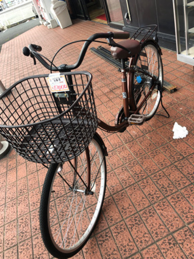 ジジモティー特典　13,000円が…‼︎    サマーセール　お値引き　期間中　自転車　エスコート　タウン　26インチ