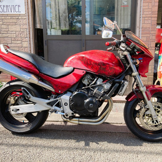 ホンダ　ホーネット250 ラップ塗装の画像