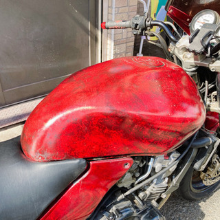 ホンダ　ホーネット250 ラップ塗装の画像