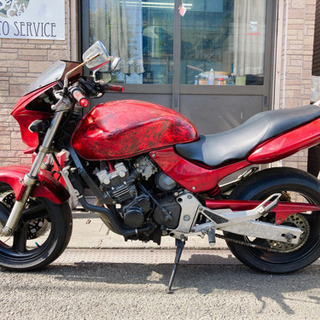 ホンダ　ホーネット250 ラップ塗装の画像