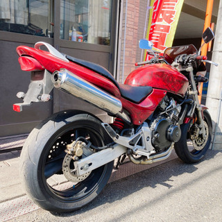 ホンダ　ホーネット250 ラップ塗装の画像