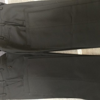 中学生　男性用　学生ズボン　黒　冬長サイズ６７　夏長サイズ６７　新品　の画像