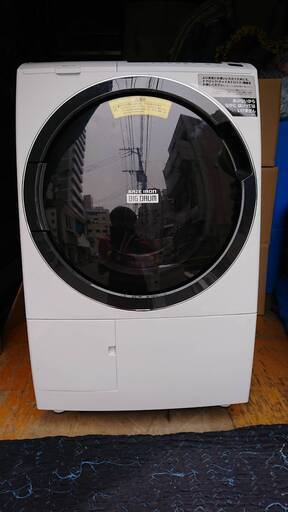 目玉商品 2019年 日立 ドラム式洗濯乾燥機 ビッグドラム ホワイト BD-SG100CL 購入額20万円 新品同様 左開き 洗濯1