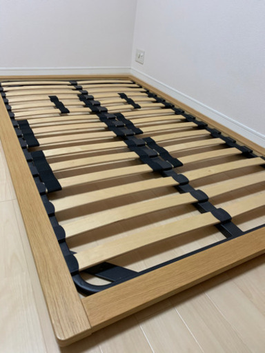 無印良品 セミダブルベッドフレーム （オーク材）