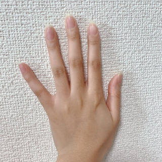 ネイルモデルします。