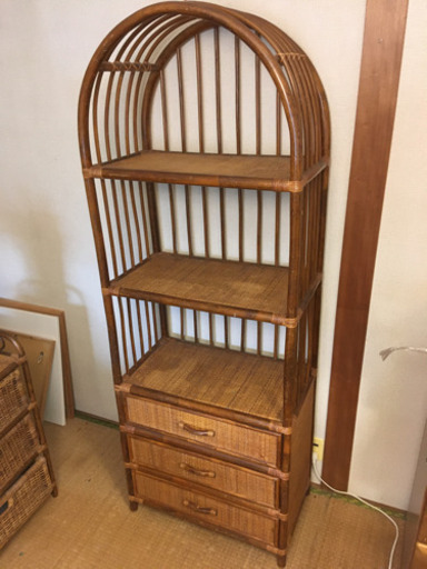 【籐】飾り棚