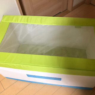 無料【IKEA】おもちゃなど★大容量ボックス★フタ付きの画像