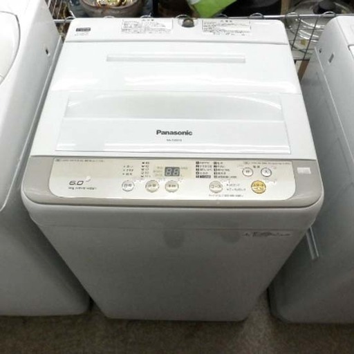 洗濯機 6.0kg 2017年製 パナソニック NA-F60B10 Panasonic ペイペイ対応 札幌市西区西野