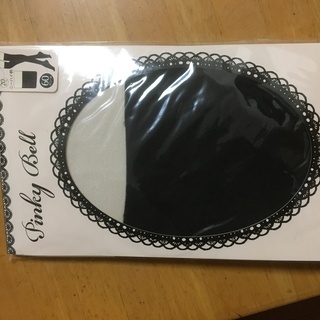 ニーハイ柄ストッキング1足新品