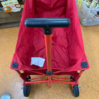 コールマン アウトドアワゴン レッド　キャリーカー アウトドア用品 キャンプ用品の画像
