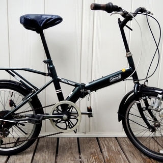 コールマン　２０インチ　折り畳み自転車　６速シフト　中古　