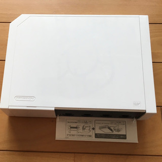 受付終了しました。Wii本体とwiiスポーツリゾートセットの画像