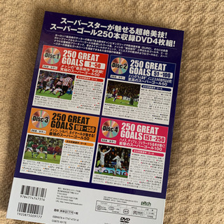 ワールドサッカースーパーゴールベストセレクションDVDの画像