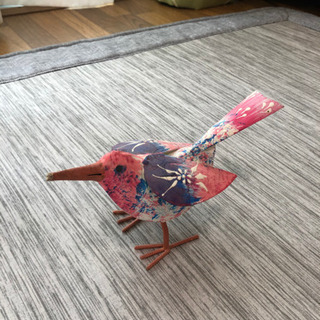 鳥の置き物