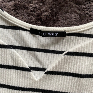 one way シャツVネック送料+300円の画像