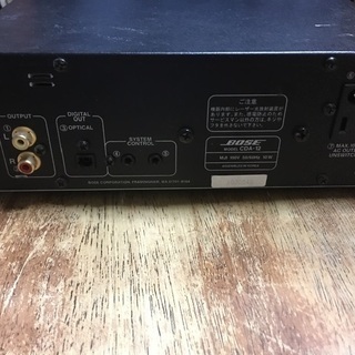 BOSE CDプレーヤー　ジャンク品の画像