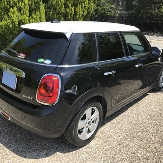 車検令和4年5月 27年式 MINI クーパー/5ドア/ミントパッケージ/デイライト/ワンオーナー/純正ナビ/Bluetooth/ETC/無事故/実走行/記録簿の画像