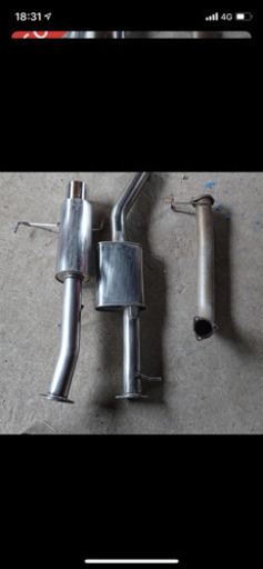 シルビアs15マフラー