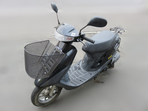 【札幌市内限定】HONDA/ホンダ スーパーDio レストア/部品取りベース 不動車 黒 AF27 2スト50cc 現状販売