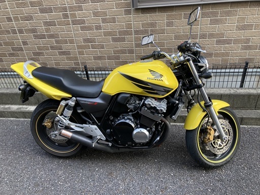◆取引者確定済み◆CB400SF 希少 黄色 車検残22ヶ月 22,000キロ