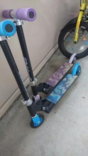 子供用キックボード２台セット