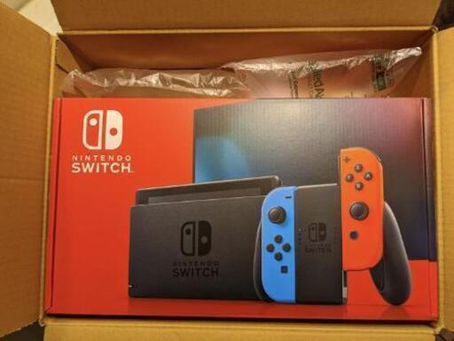 新品未使用Nintendo Switch 本体 ネオン