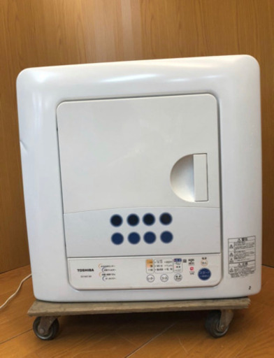 東芝/TOSHIBA ☆衣類乾燥機 ☆中古☆ED-60C☆電気 ☆6kg☆大容量☆乾燥機☆直接引取大歓迎☆(A655)☆AKARI☆