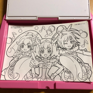 らくがきんちょ  ぬりえシート5枚付き (中古品)の画像