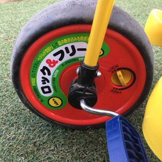 かじとりトライクミッキーマウス（三輪車）の画像