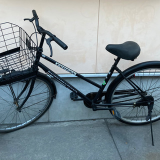 自転車取引中