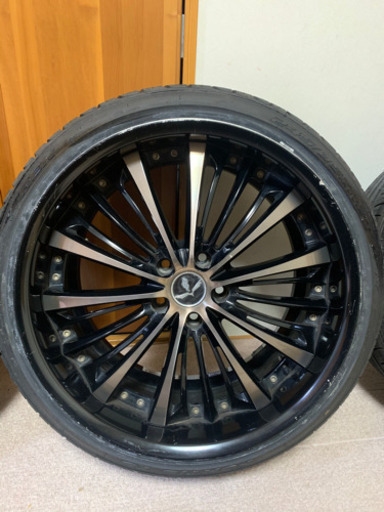 レイズ ブラックフリート v350  20/19インチ 4本
