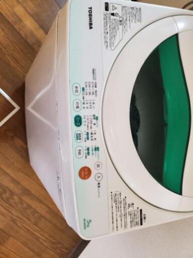 TOSHIBA　CRYSTALDRUM 5kg　2013年製