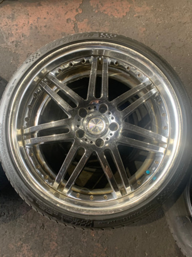 TAN-EI-SHA RATSEL S18 鍛造19インチ4本