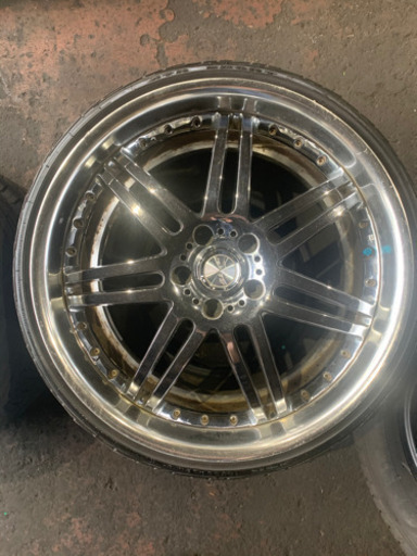 TAN-EI-SHA RATSEL S18 鍛造19インチ4本