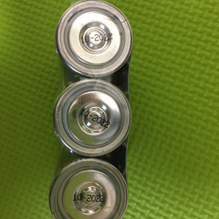 単2マンガン乾電池　9本の画像