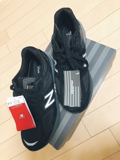 未使用品 ニューバランス 【NB】 M990 BK5 D 26.0cm